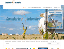 Tablet Screenshot of ganaderia-intensiva.com
